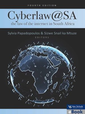 cover image of Cyberlaw @ SA the Law of  the Internet in South Africa